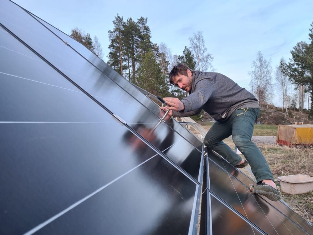 15kw on grid solar system in sweden