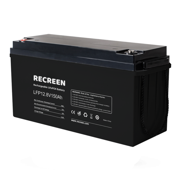 12.8v 150ah lifepo4 lithium iron phosphate battery