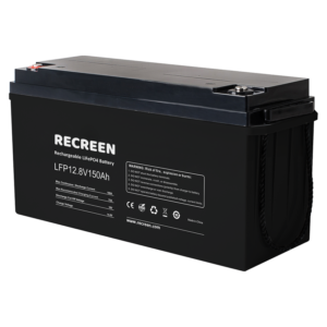12.8v 150ah solar lithium battery rv factory