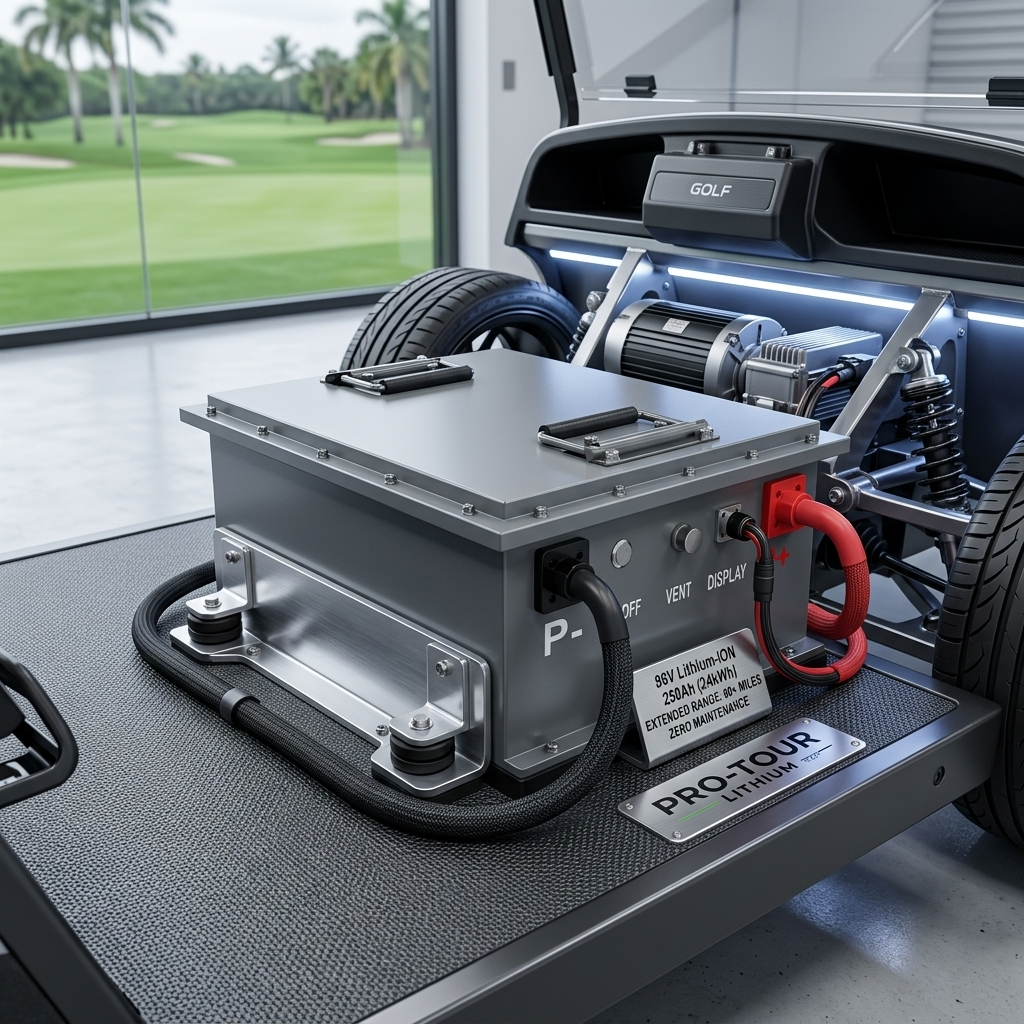 golf cart lithium lifepo4 batteries factory