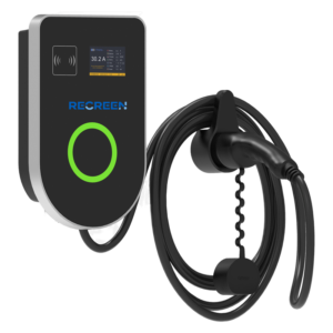 7kw 11kw 22kw ac evse ev charger for home workplace commercial apartment