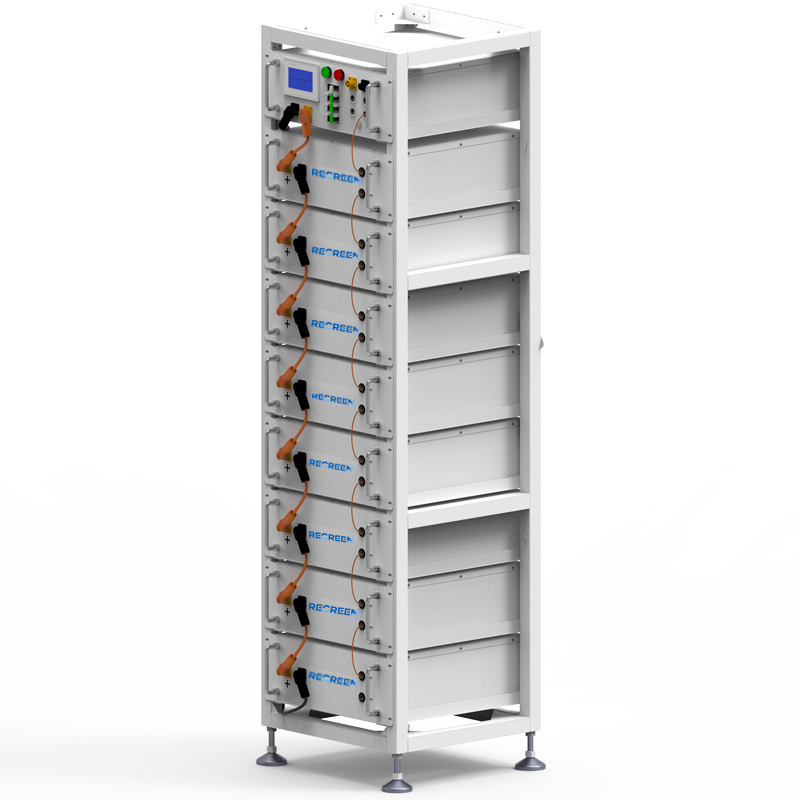16kwh high voltage stackable battery storages factory