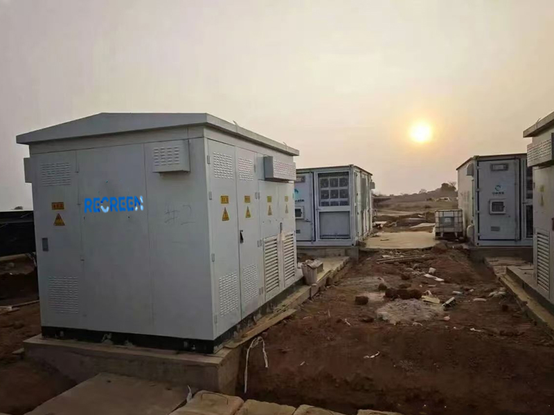 solar diesel battery microgrid application